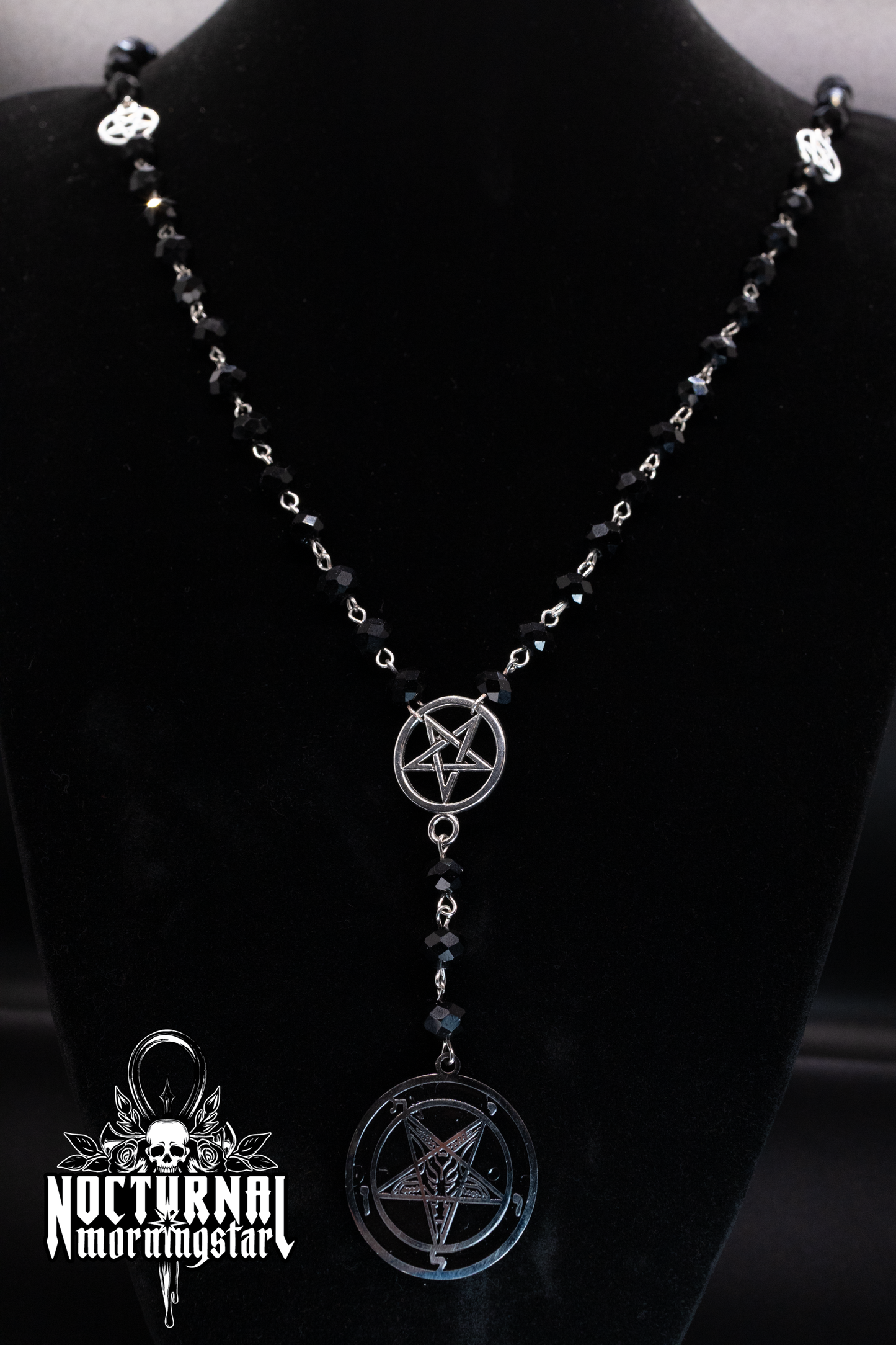 Baphomet Pentagram Rosary