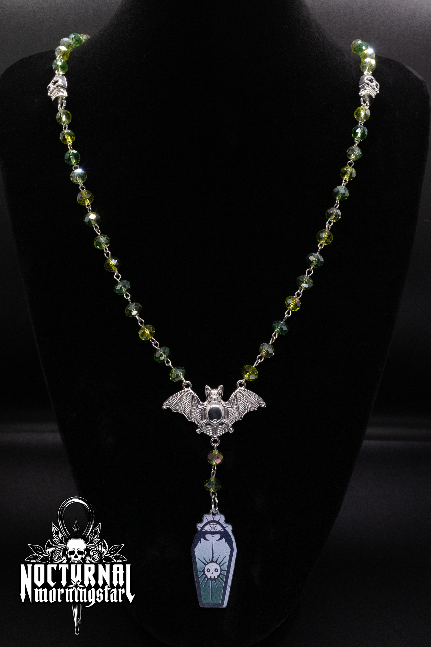 Green Coffin Rosary
