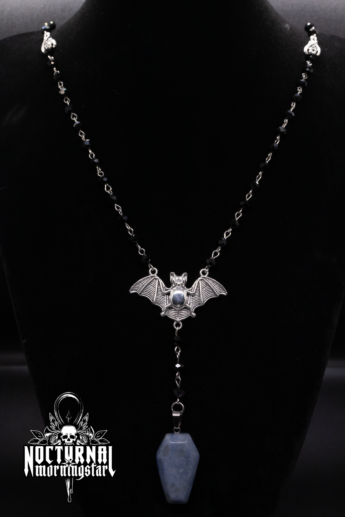 Calcite Coffin Pendant