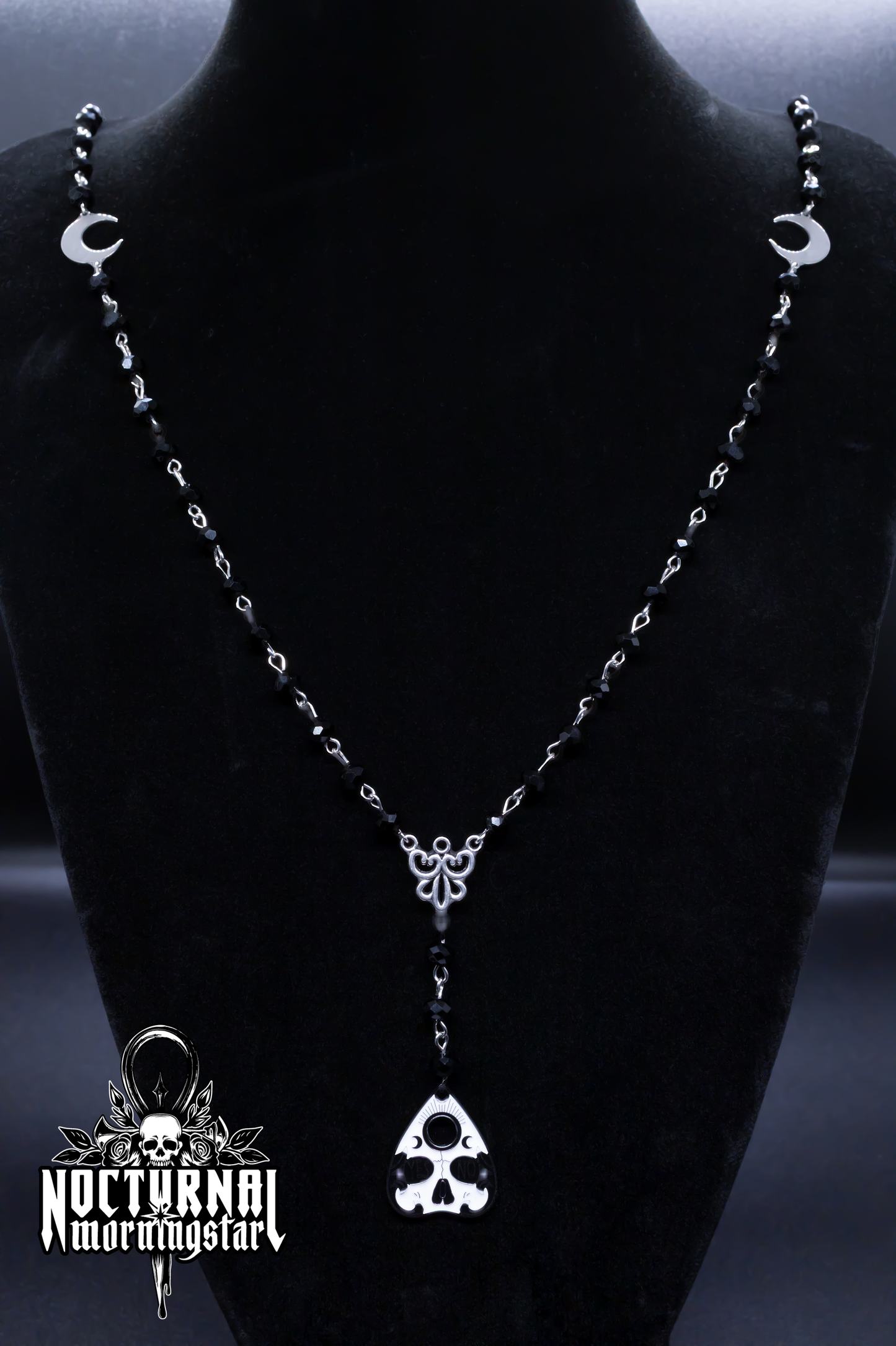 Skull Planchette Rosary