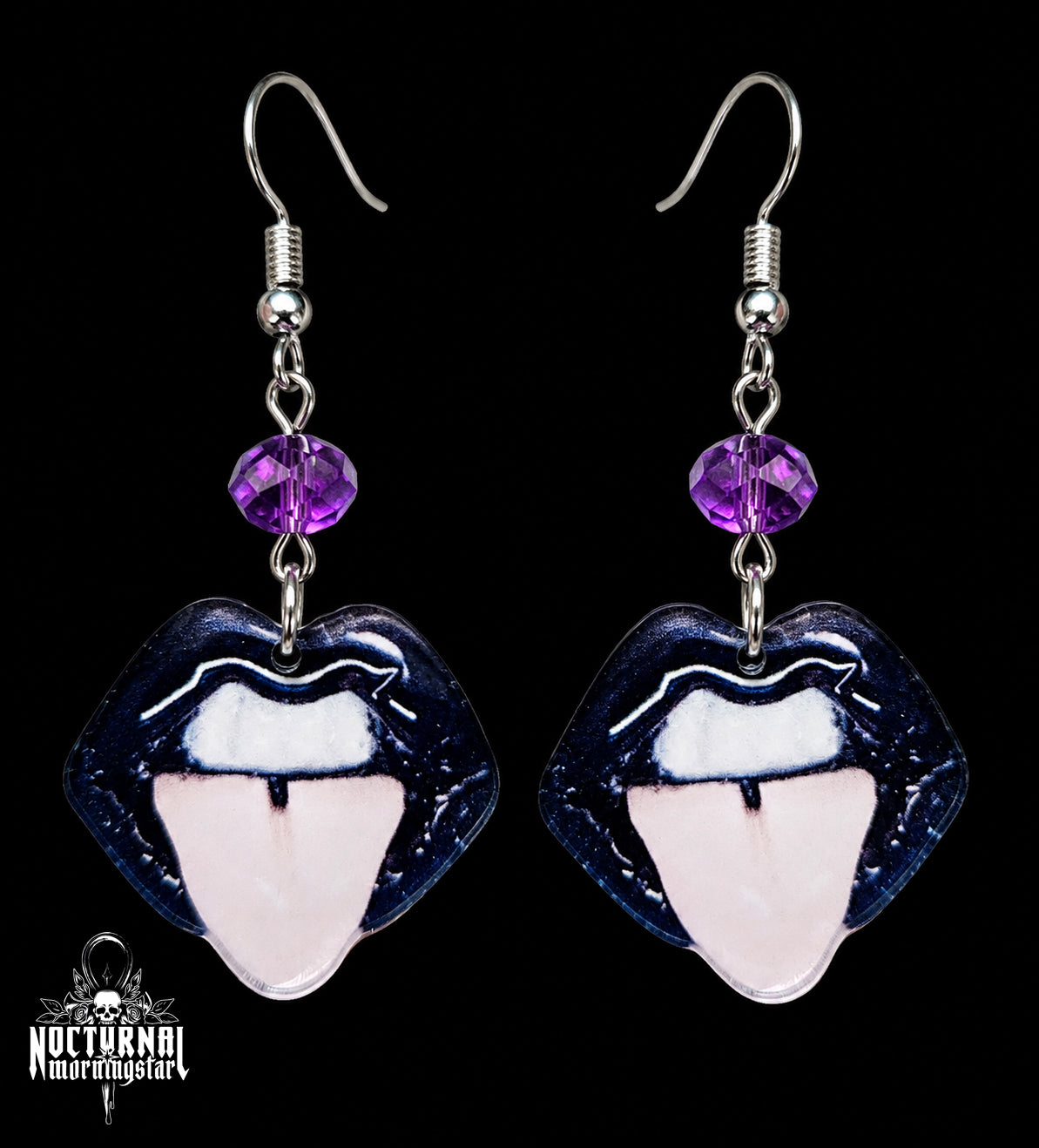 Licking Lips Earrings