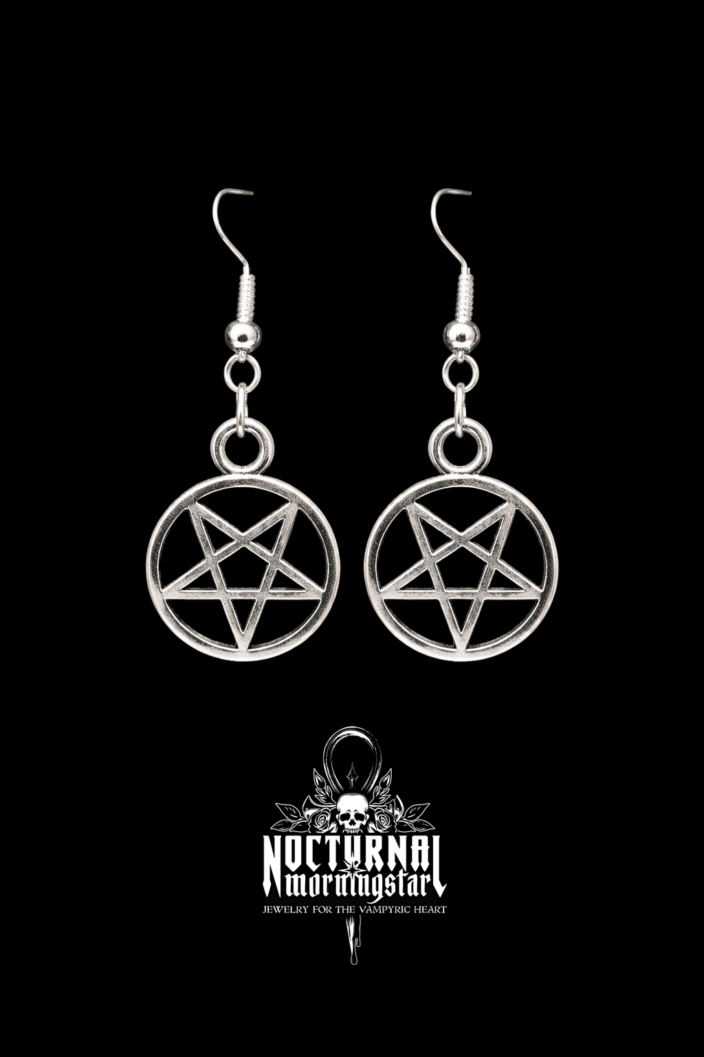 Mini Pentagram Earrings