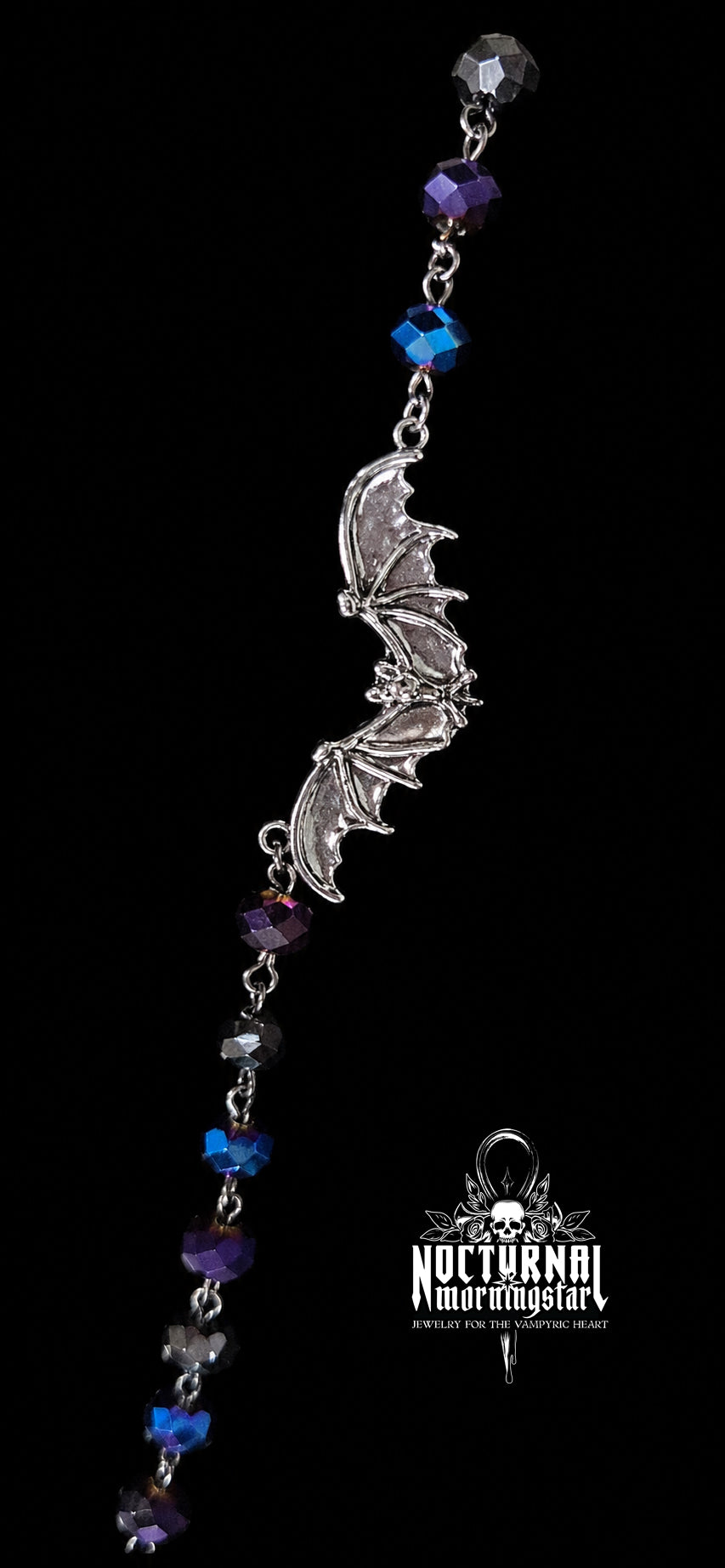 Sodalite Coffin Pendant Rosary