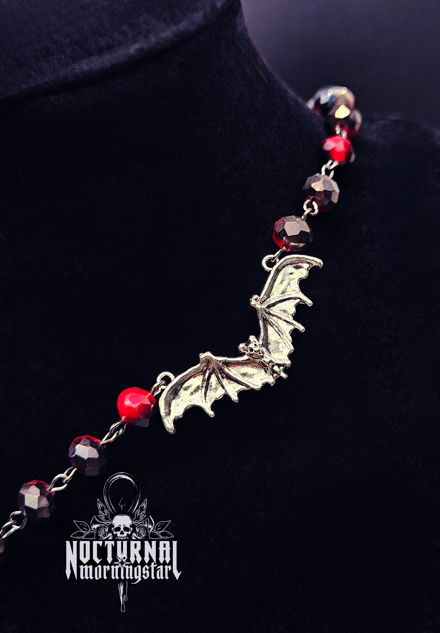 Bat with Blood Bag Rosary