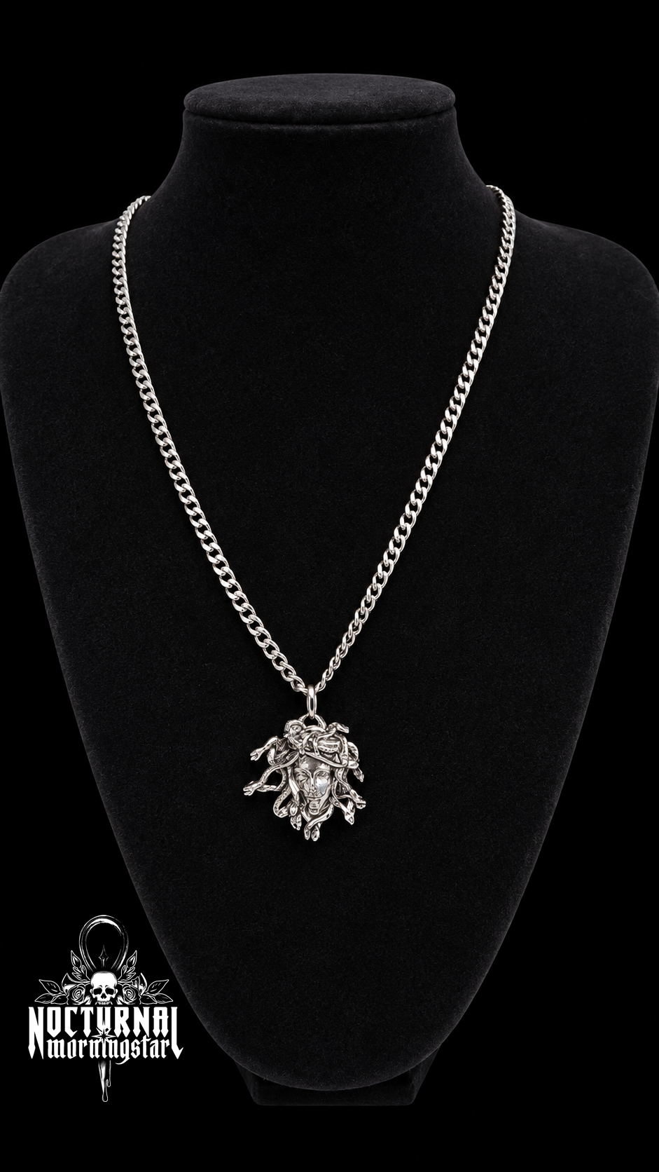 Medusa Box Chain Necklace