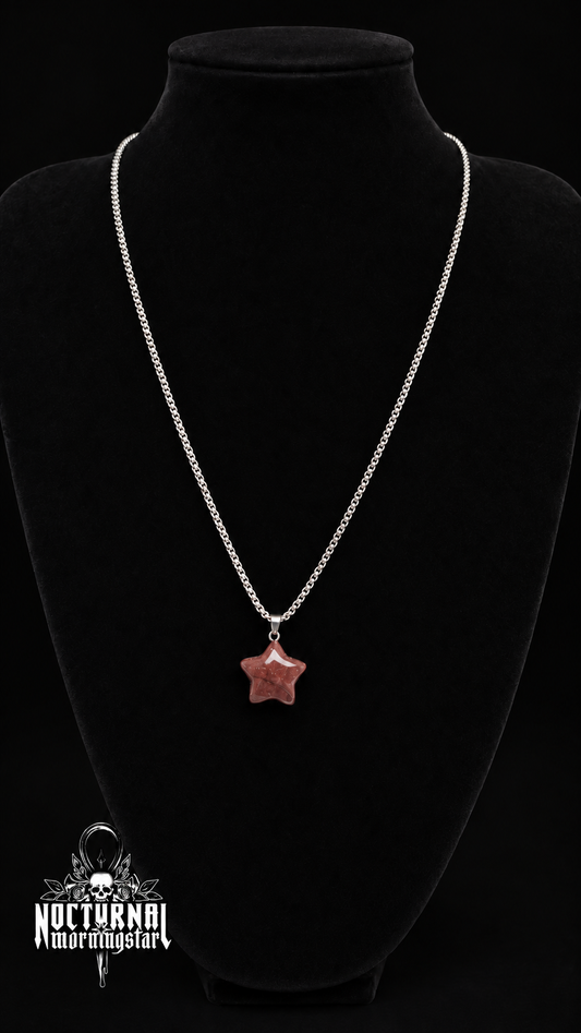Mookaite Star Box Chain Necklace