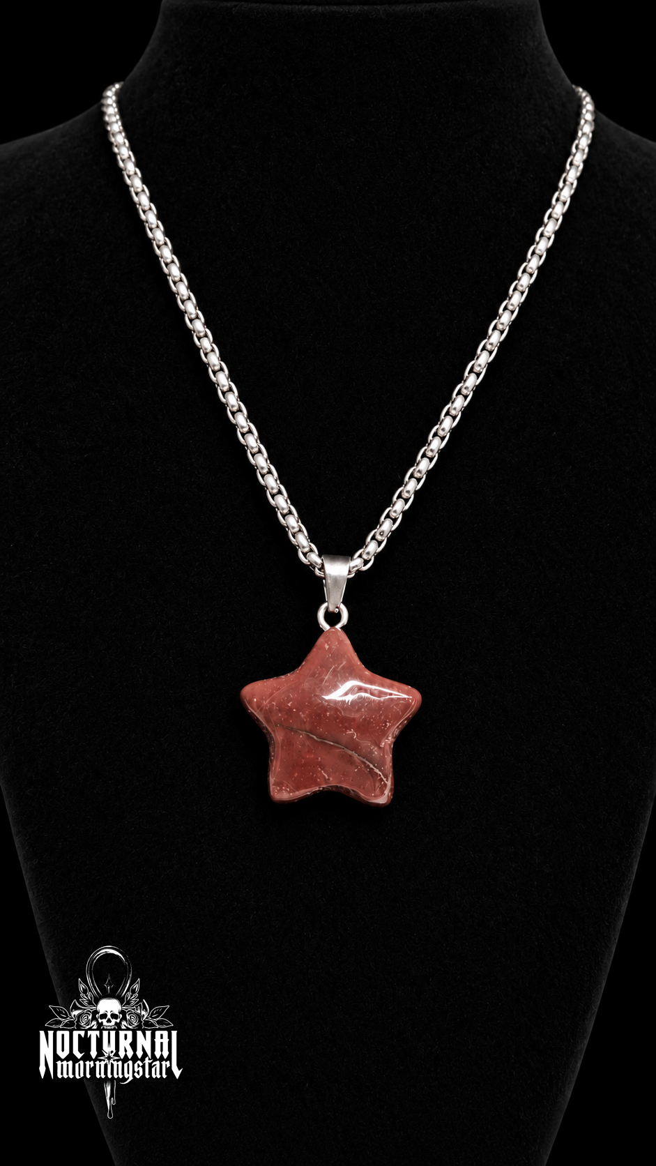 Mookaite Star Box Chain Necklace