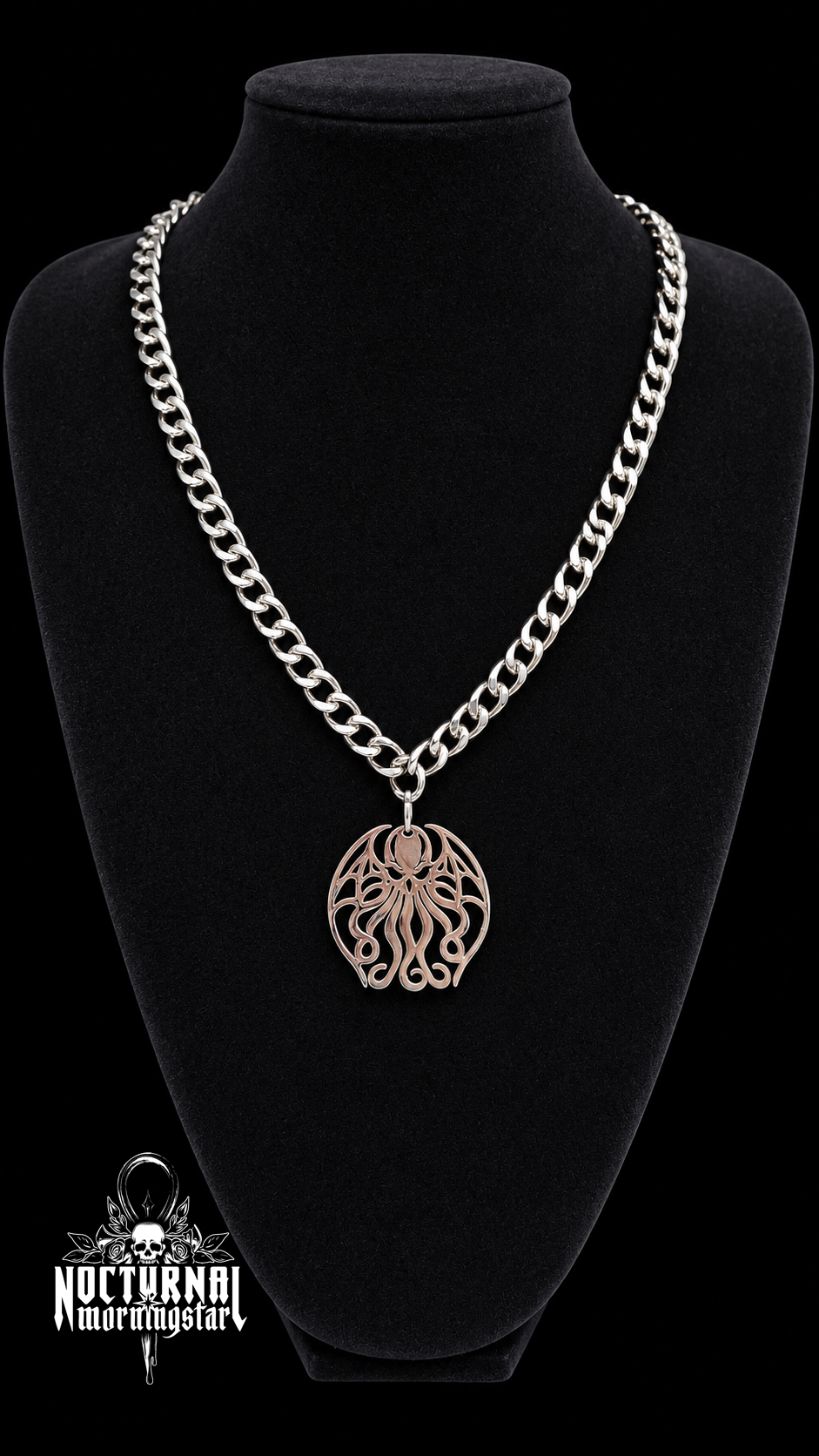 Cthulhu Rolo Chain Necklace