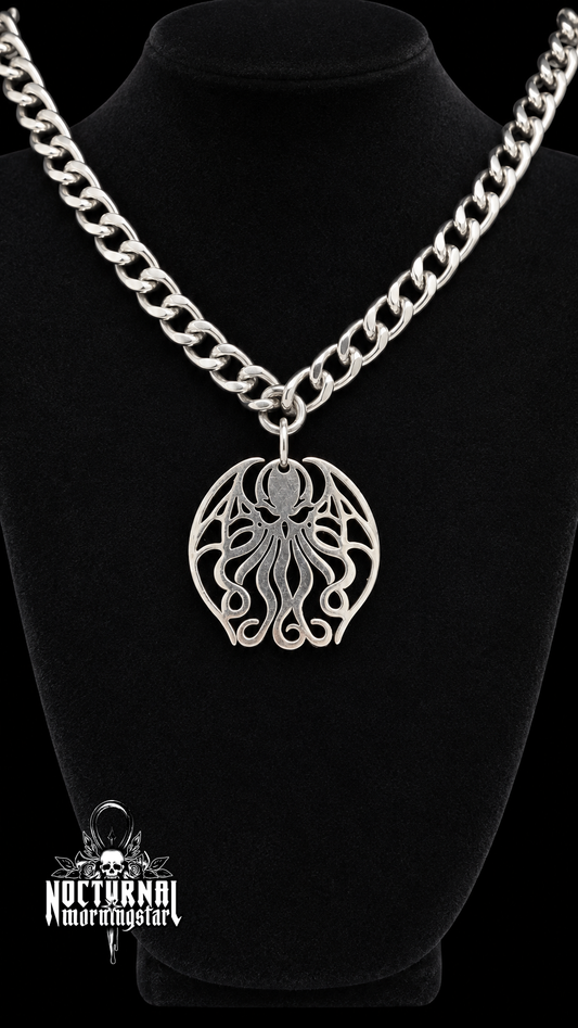 Cthulhu Rolo Chain Necklace
