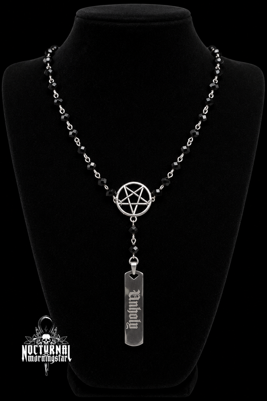 "Unholy" Pendant Rosary