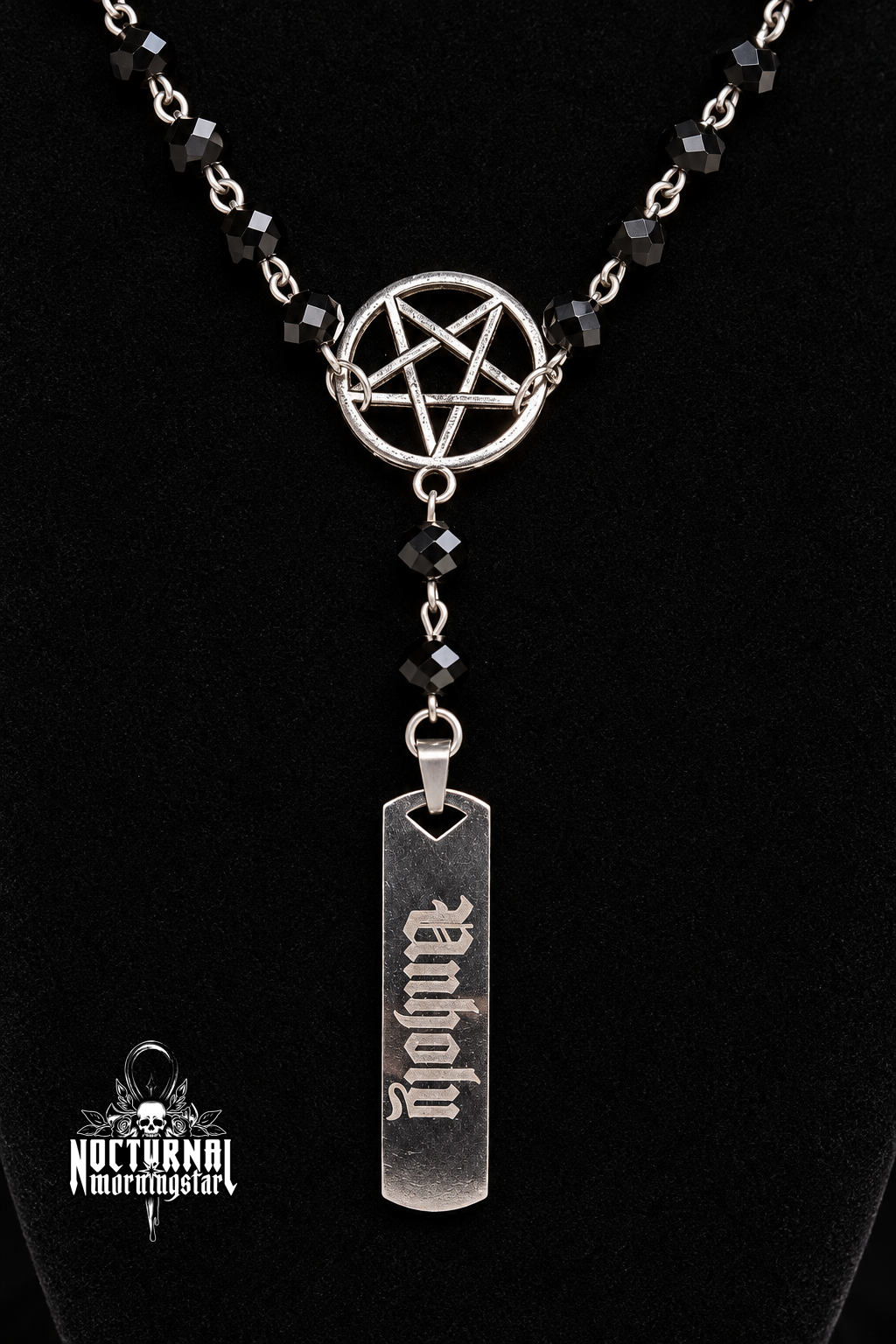 "Unholy" Pendant Rosary