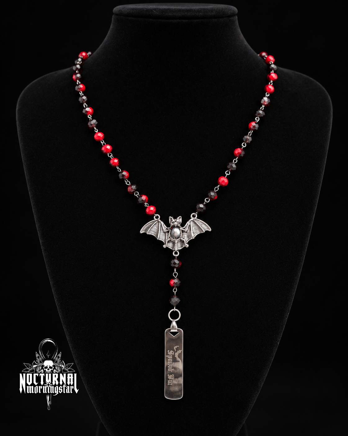 "Spoiled Bat" Pendant Rosary