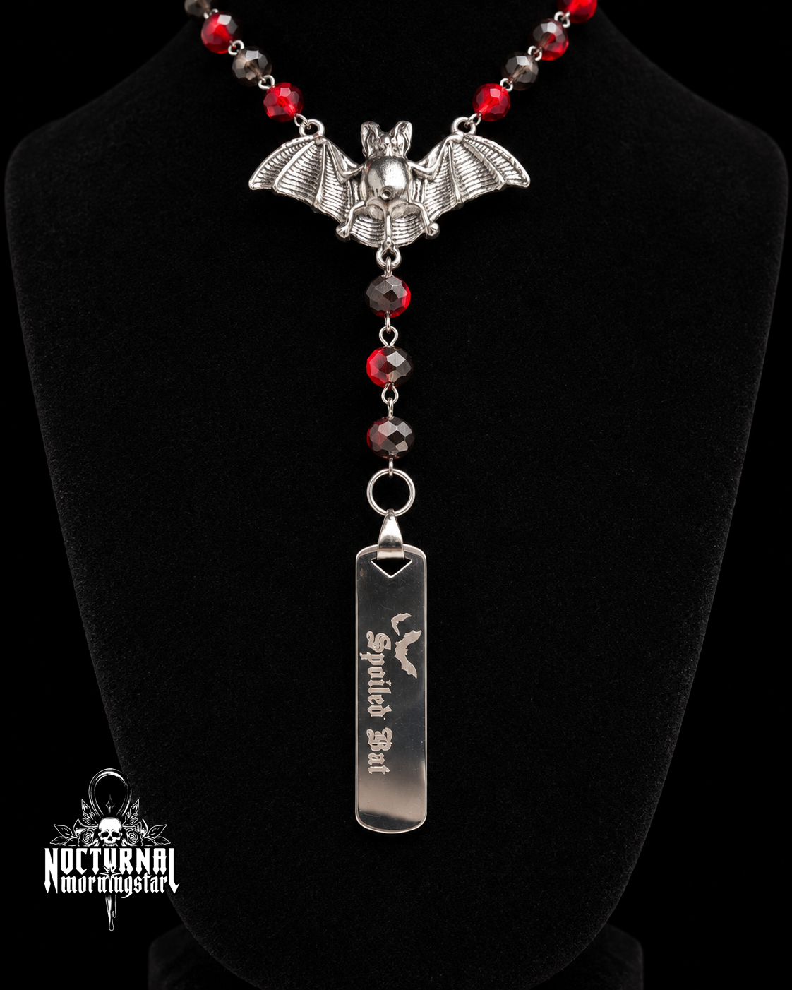 "Spoiled Bat" Pendant Rosary