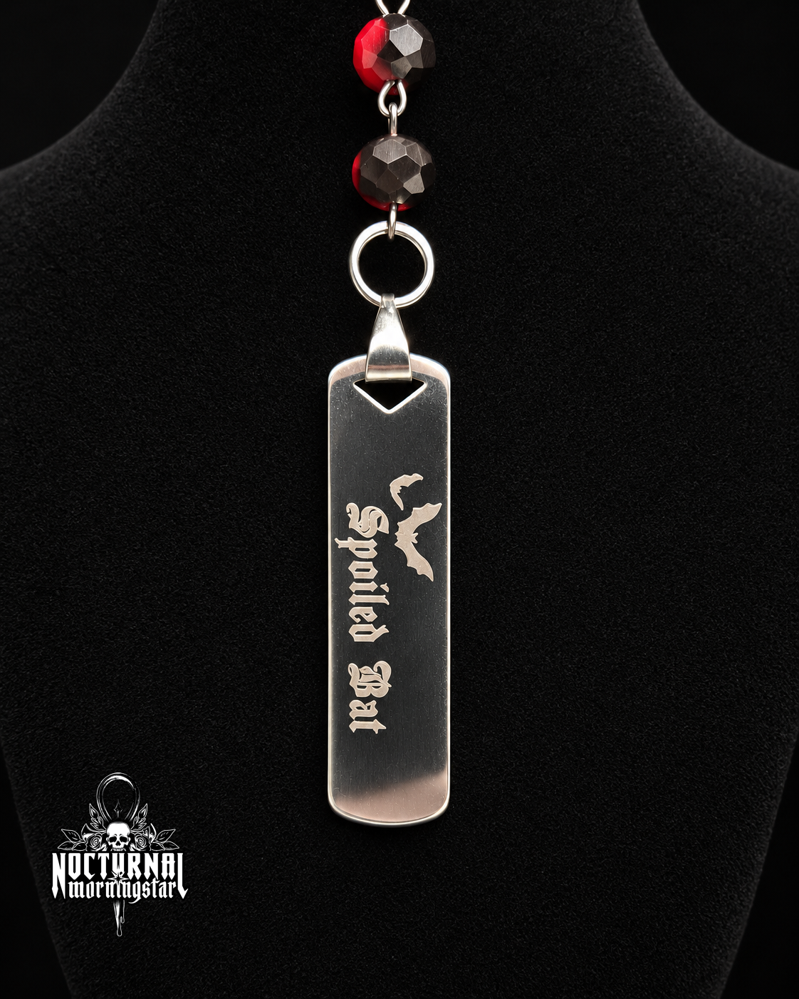 "Spoiled Bat" Pendant Rosary