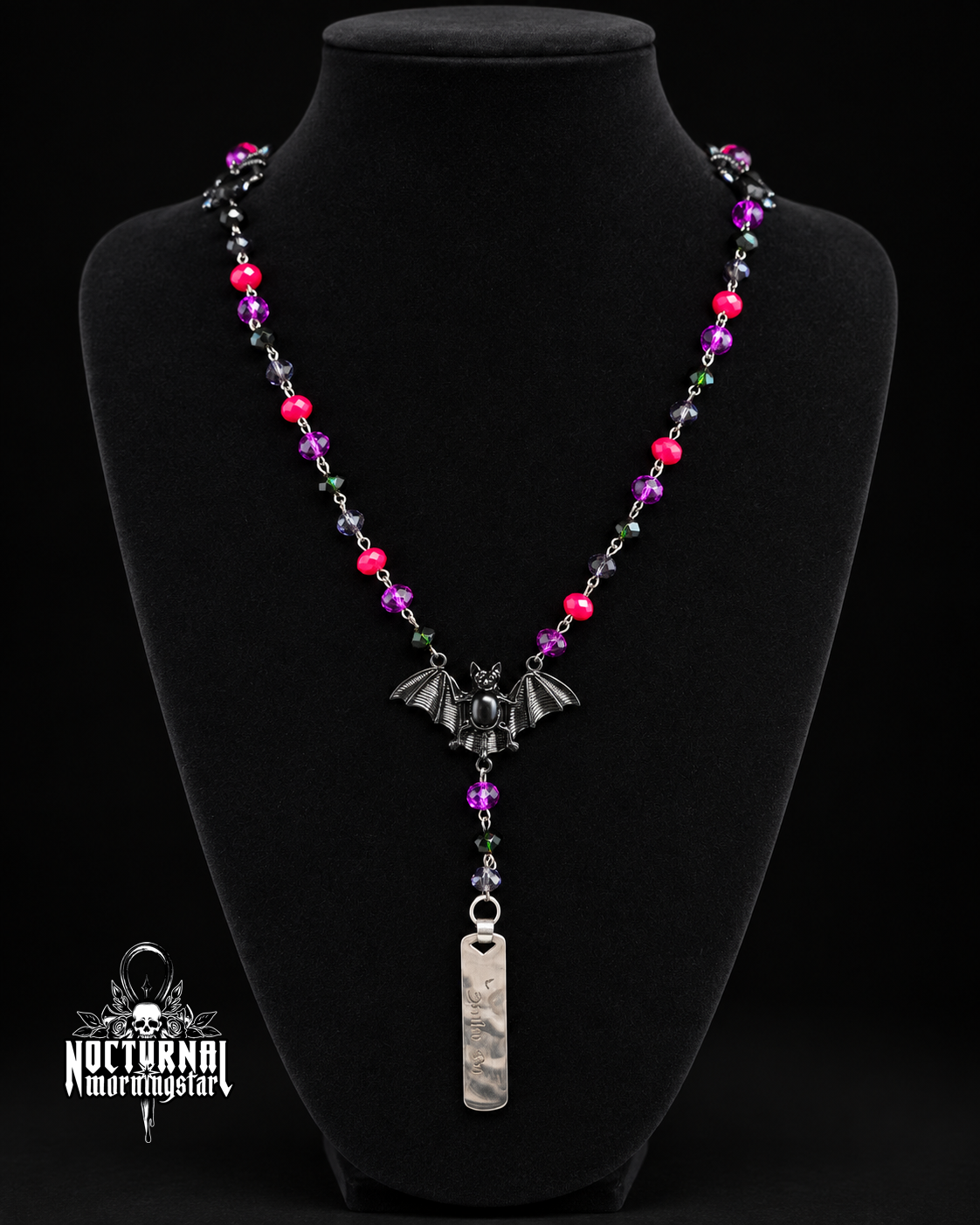 "Spoiled Bat" Pendant Rosary