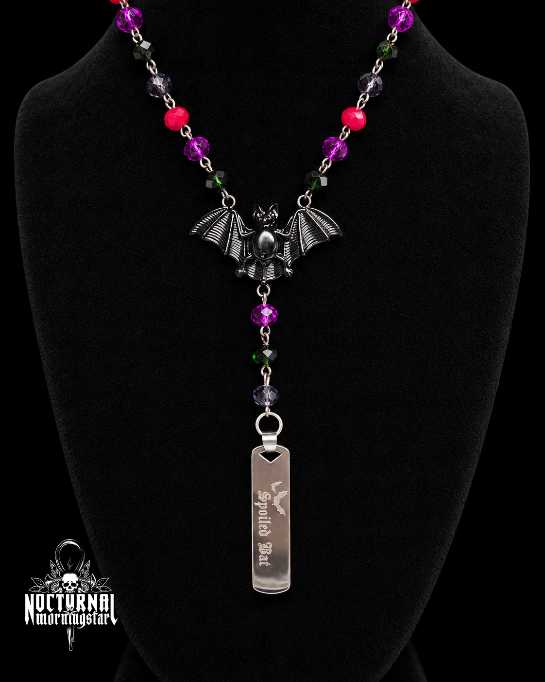 "Spoiled Bat" Pendant Rosary