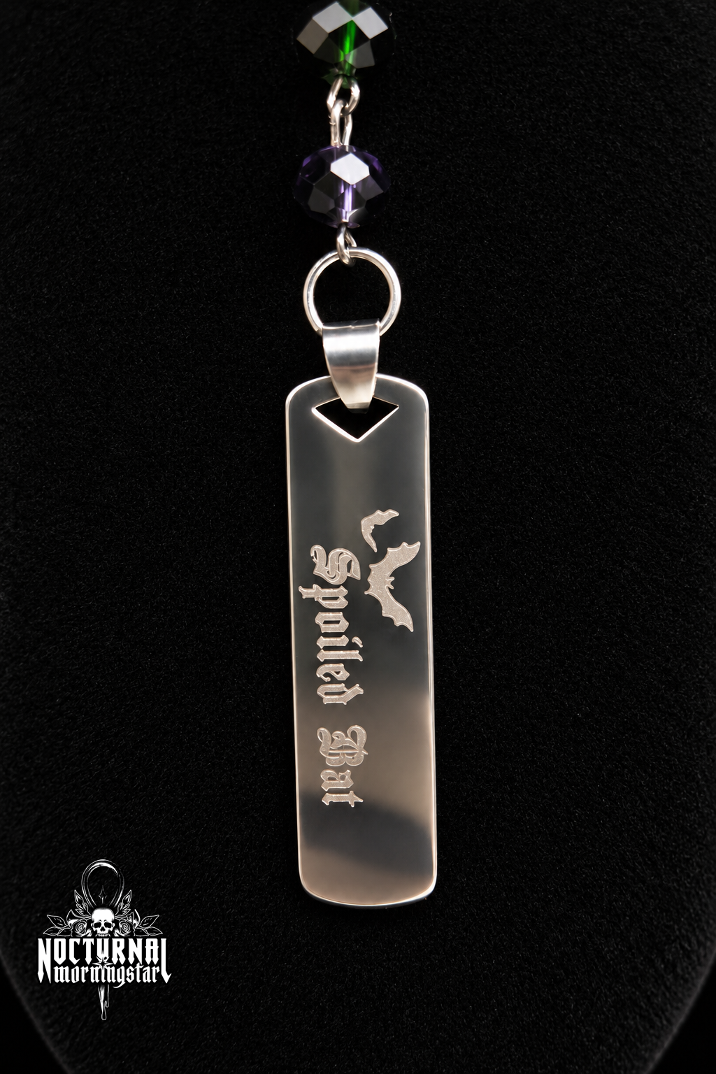 "Spoiled Bat" Pendant Rosary