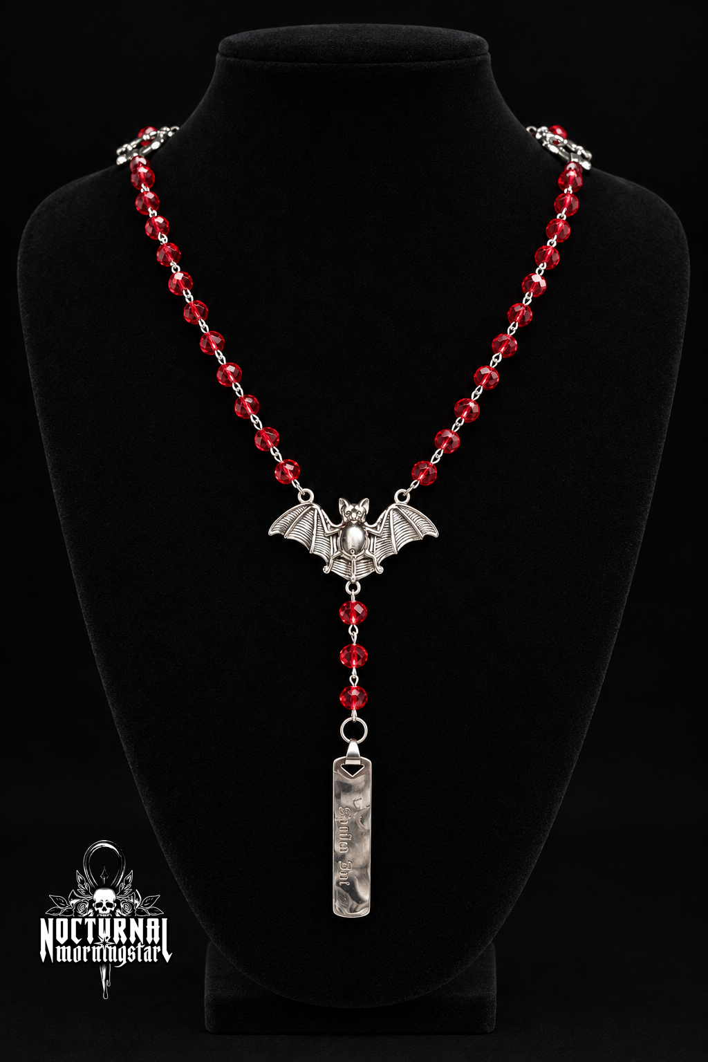 "Spoiled Bat" Pendant Rosary