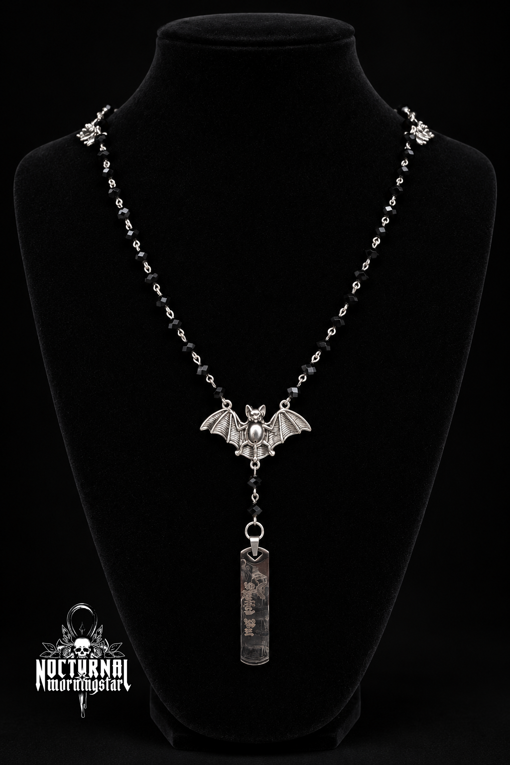 "Spoiled Bat" Pendant Rosary
