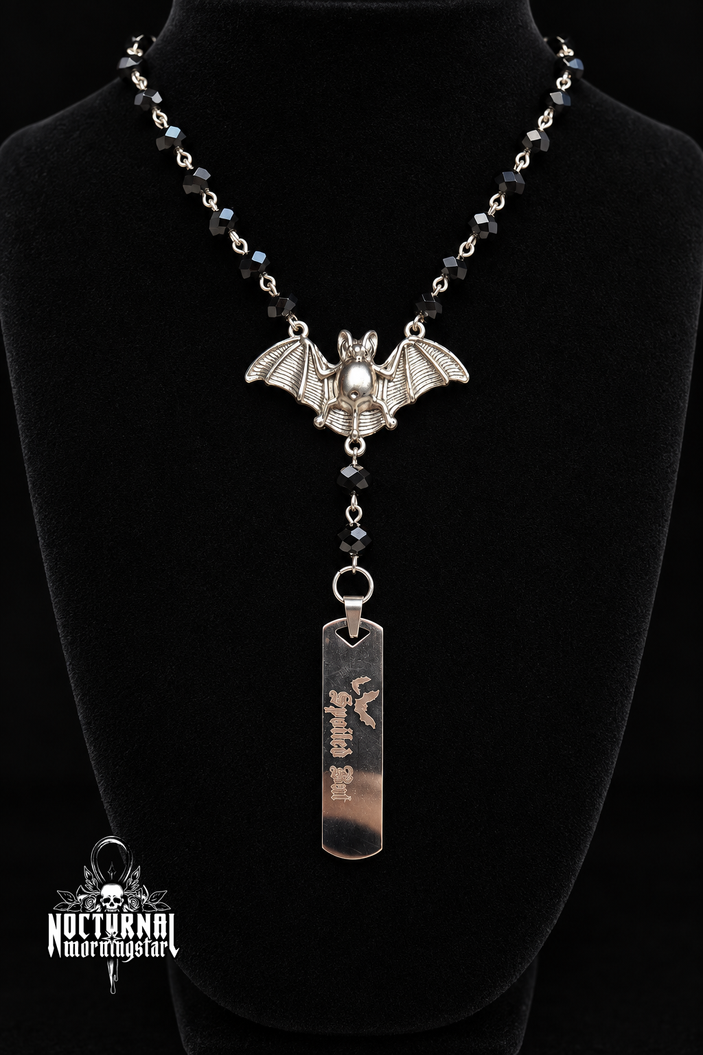 "Spoiled Bat" Pendant Rosary