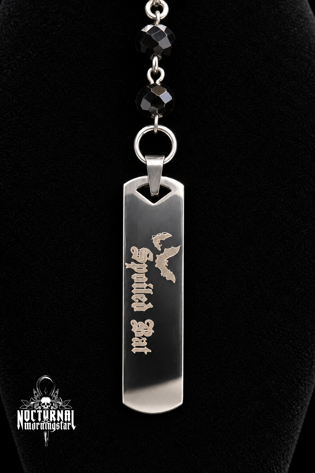 "Spoiled Bat" Pendant Rosary