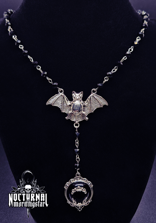 Bat Rosary w/ Mini Bat Cameo