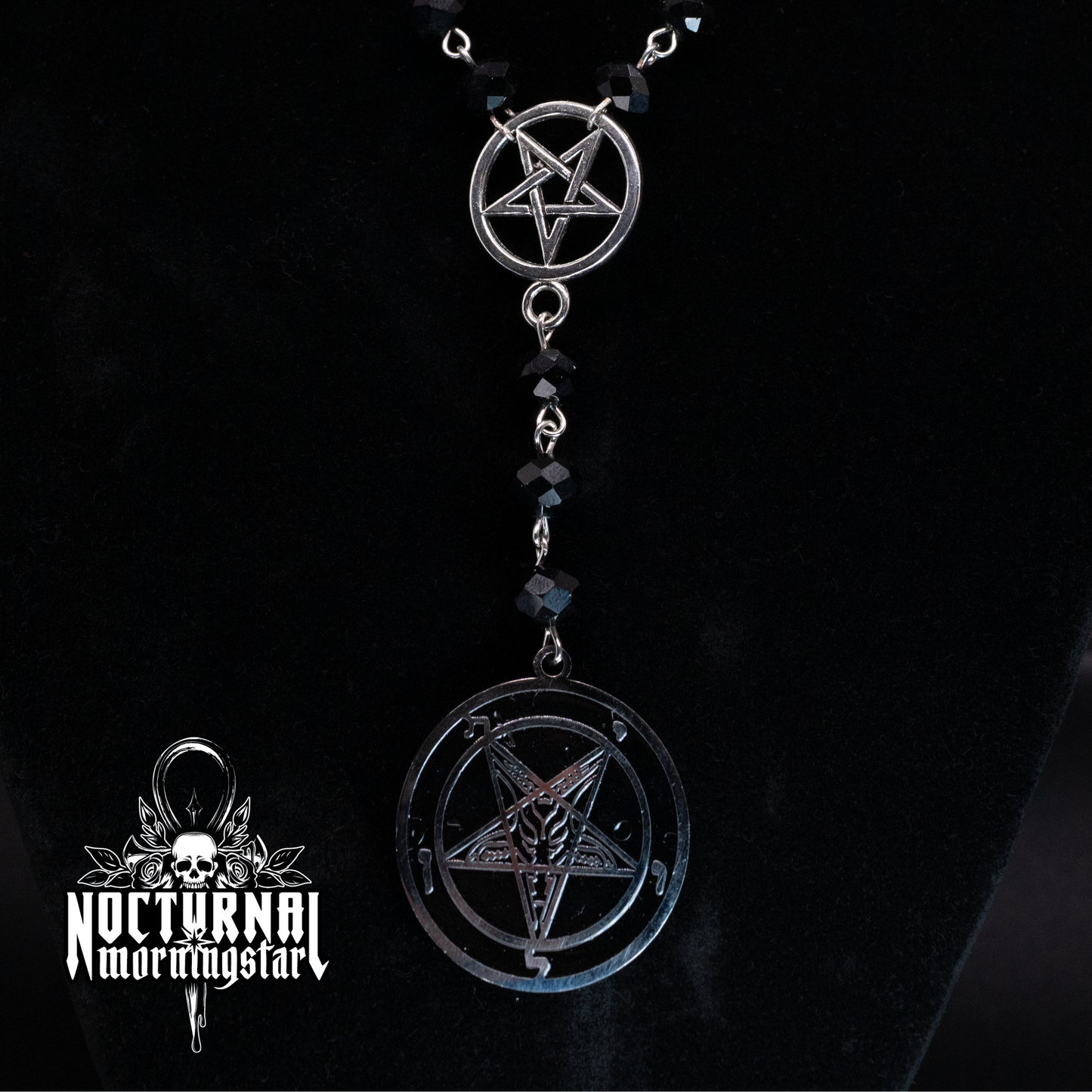 Baphomet Pentagram Rosary
