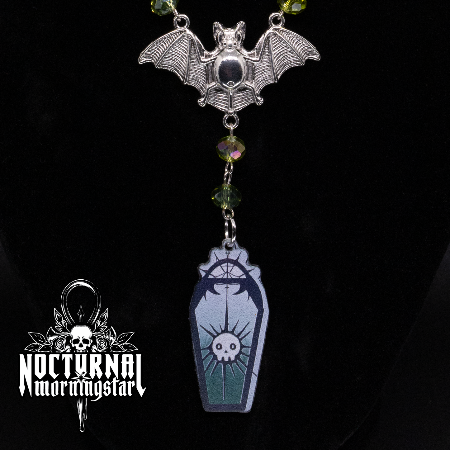 Green Coffin Rosary