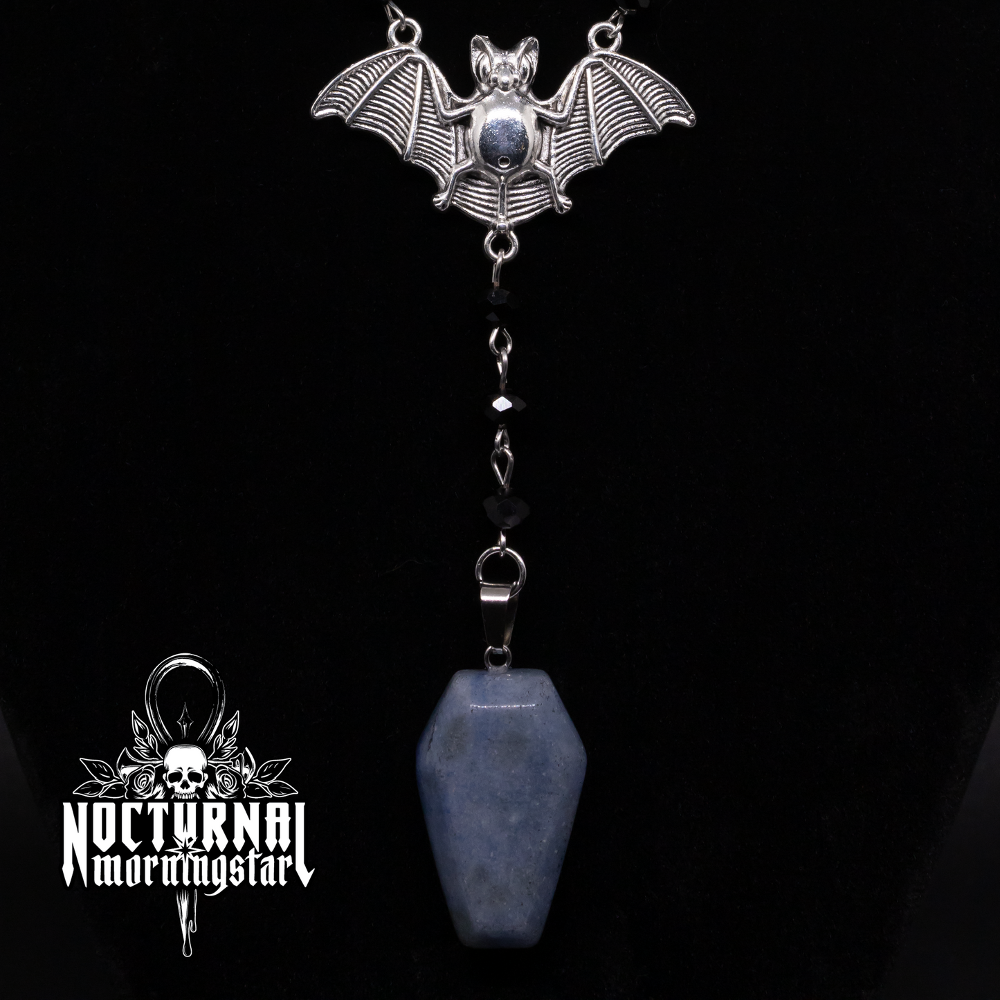 Calcite Coffin Pendant