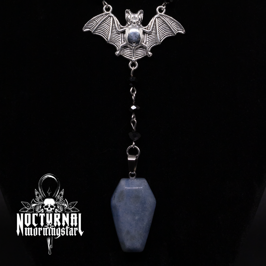 Calcite Coffin Pendant
