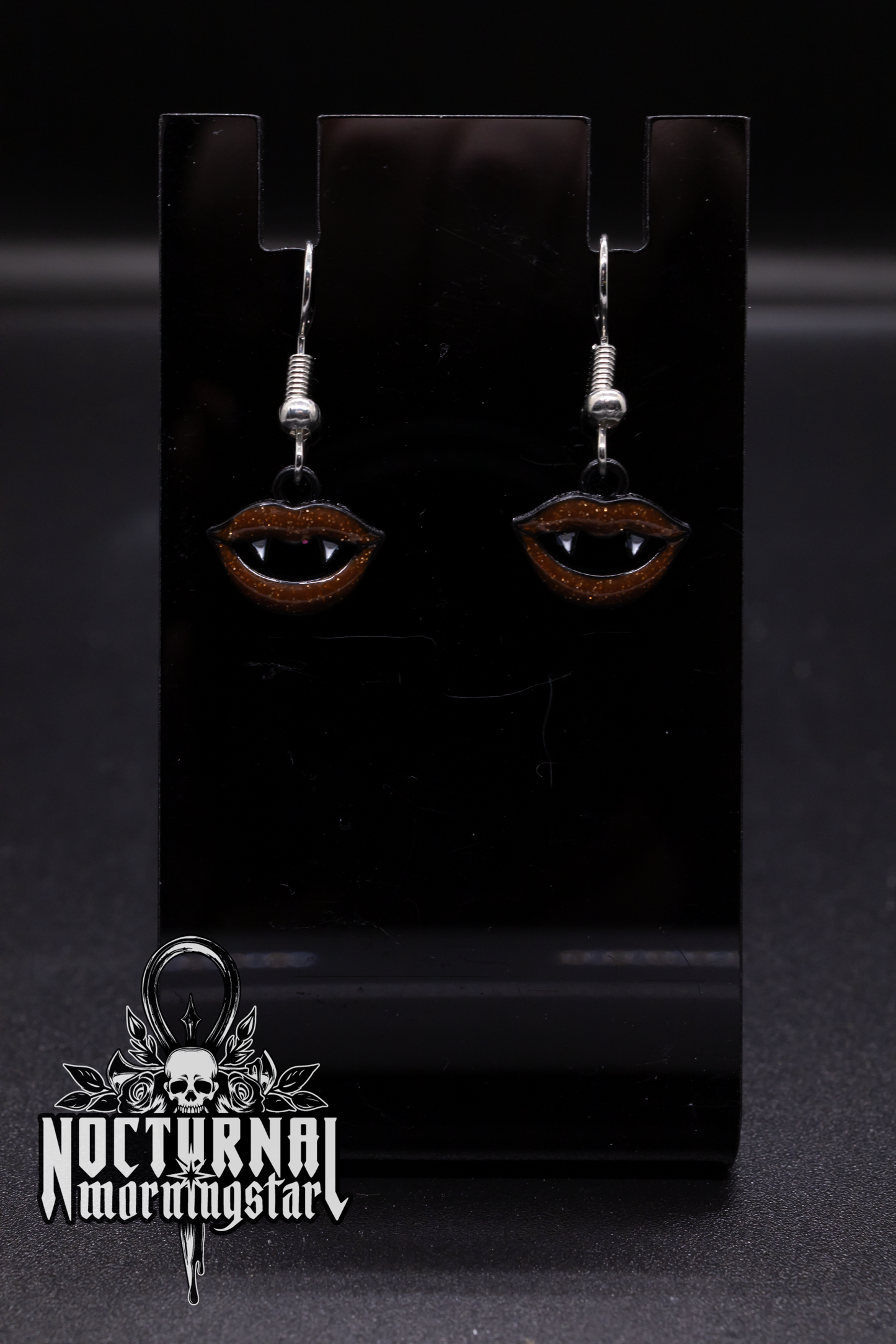 Vampire Teeth Earrings