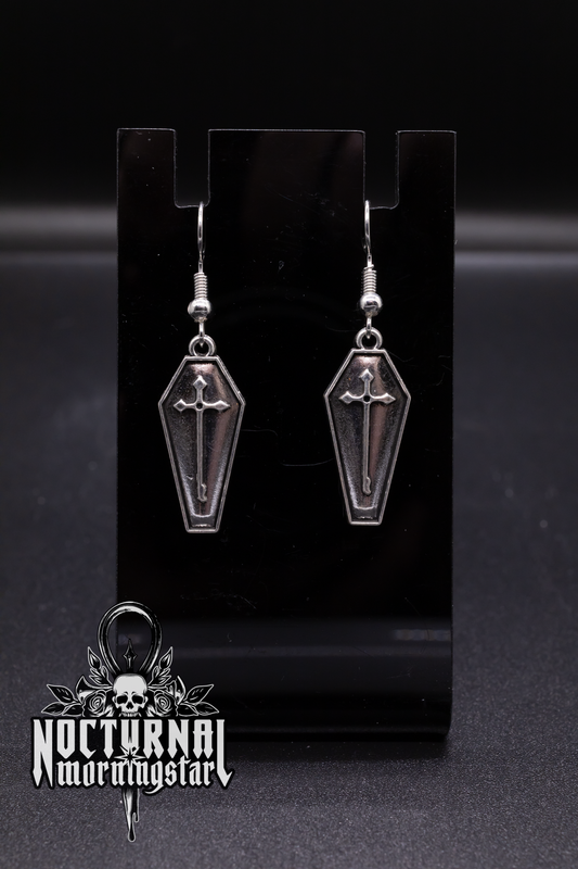 Coffin Earrings