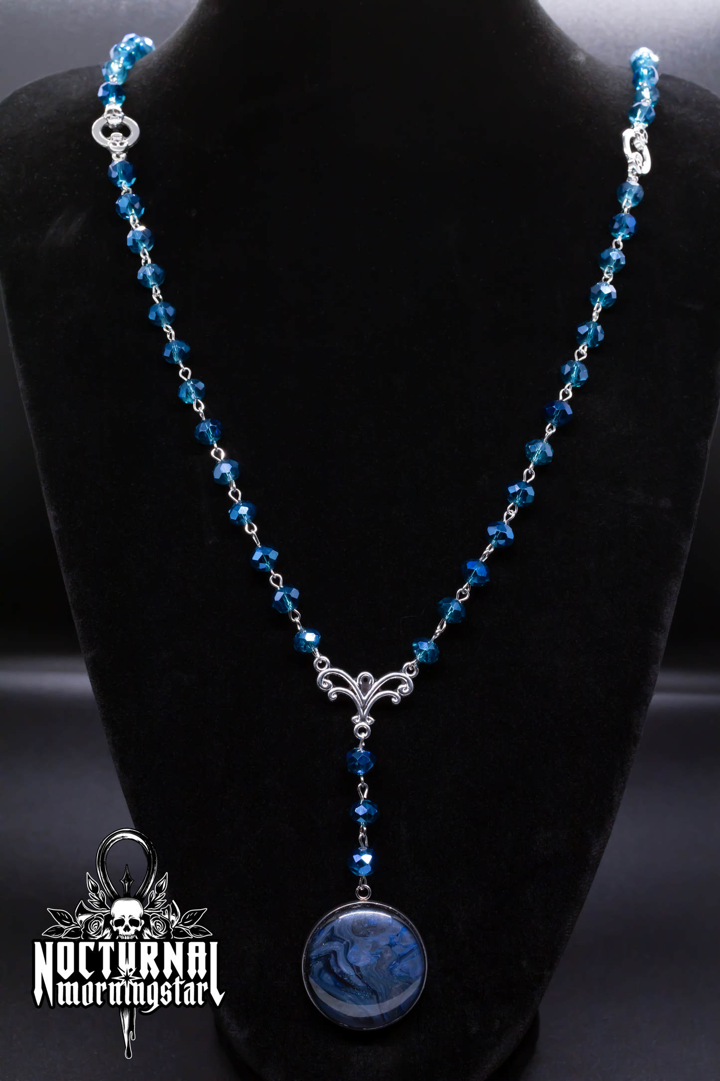 Blue Portal Gothic Rosary