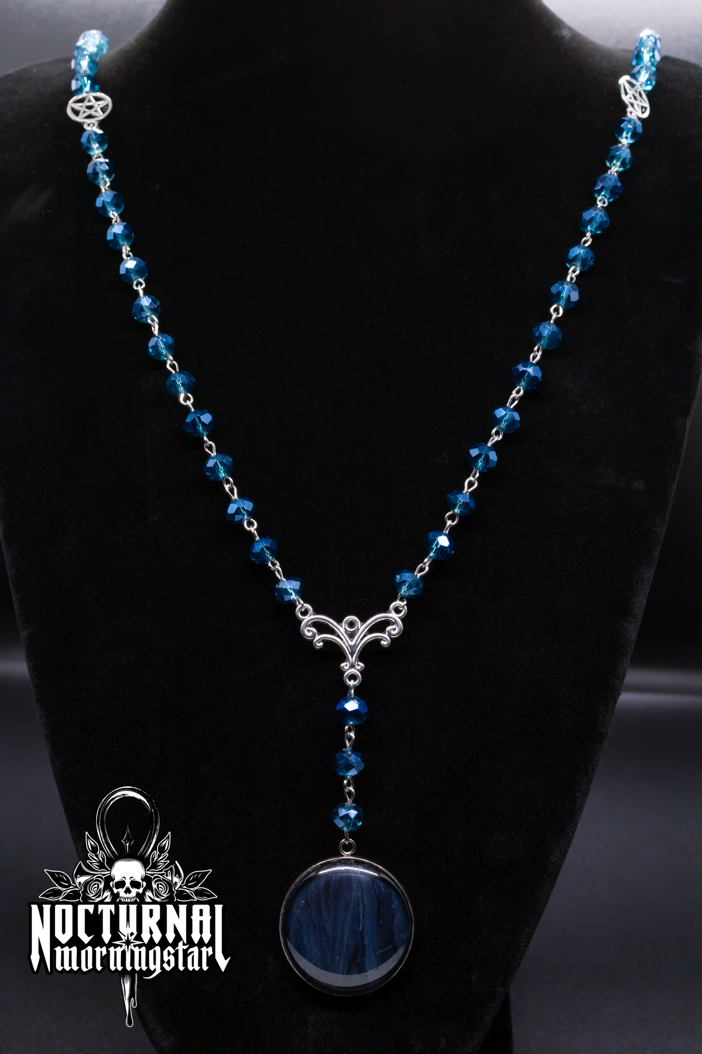 Blue Portal Gothic Rosary