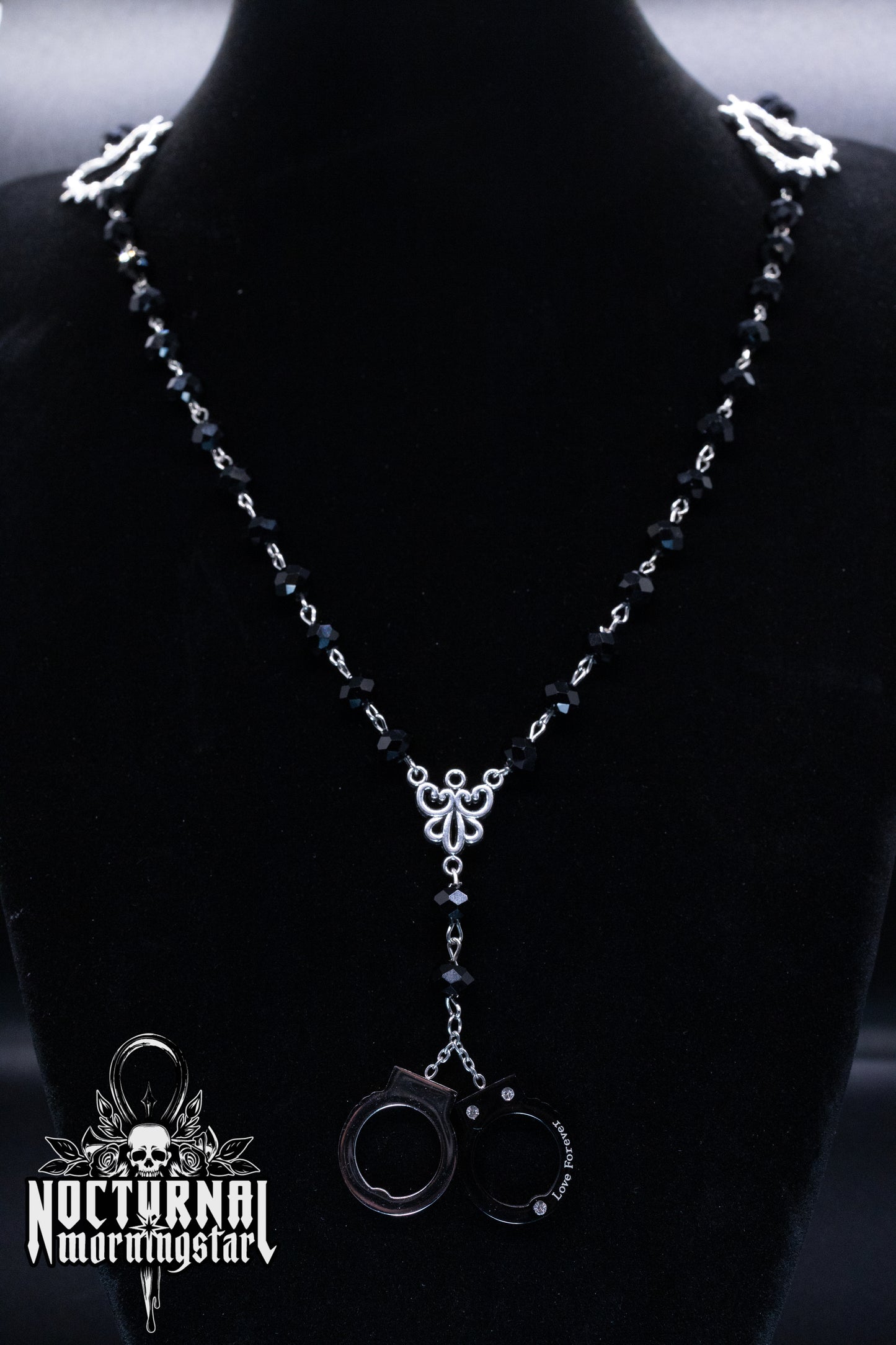 "Love Forever" Handcuff Rosary