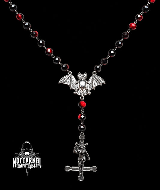 Baphomet Cross Rosary