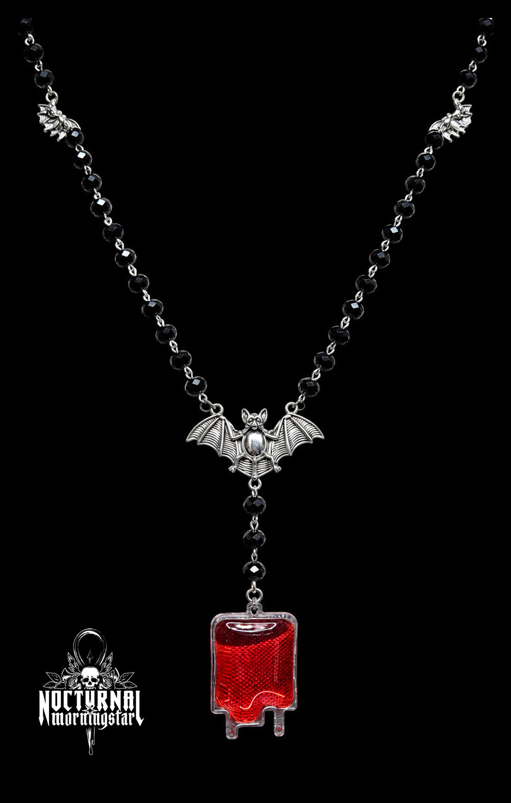 Bat with Blood Bag Rosary