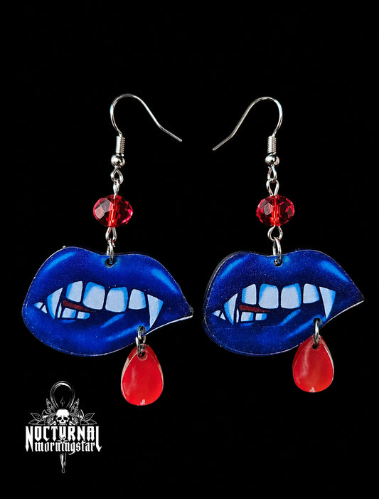 Vampire Fang Earrings