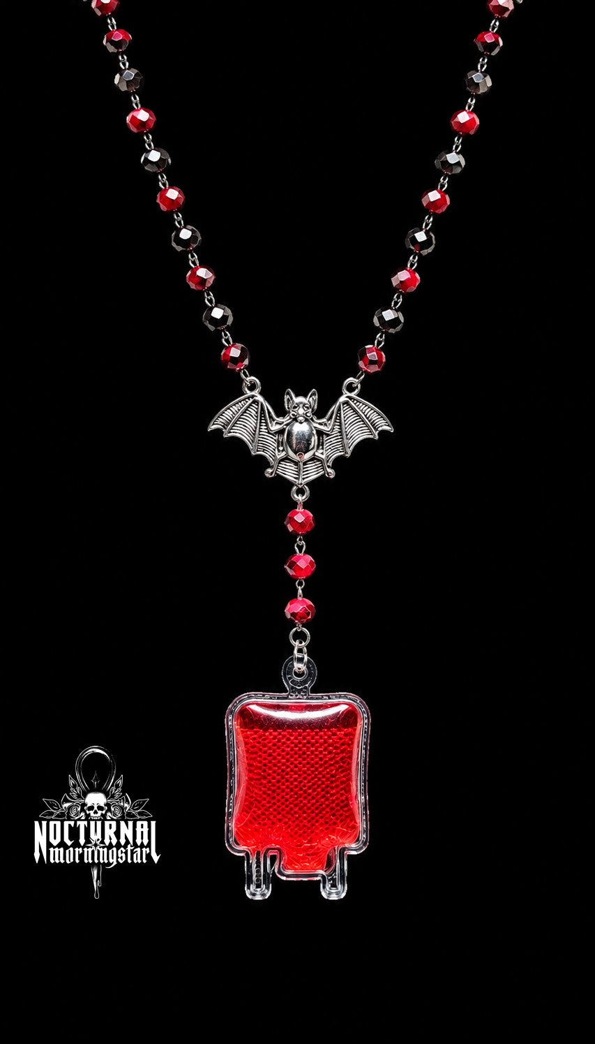 Bat with Blood Bag Rosary