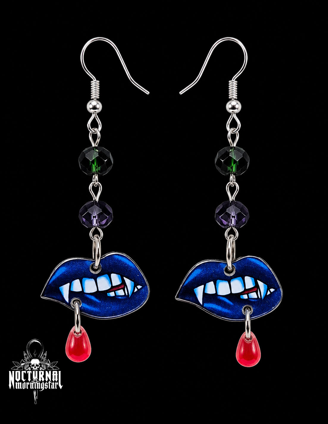 Vampire Fang Earrings
