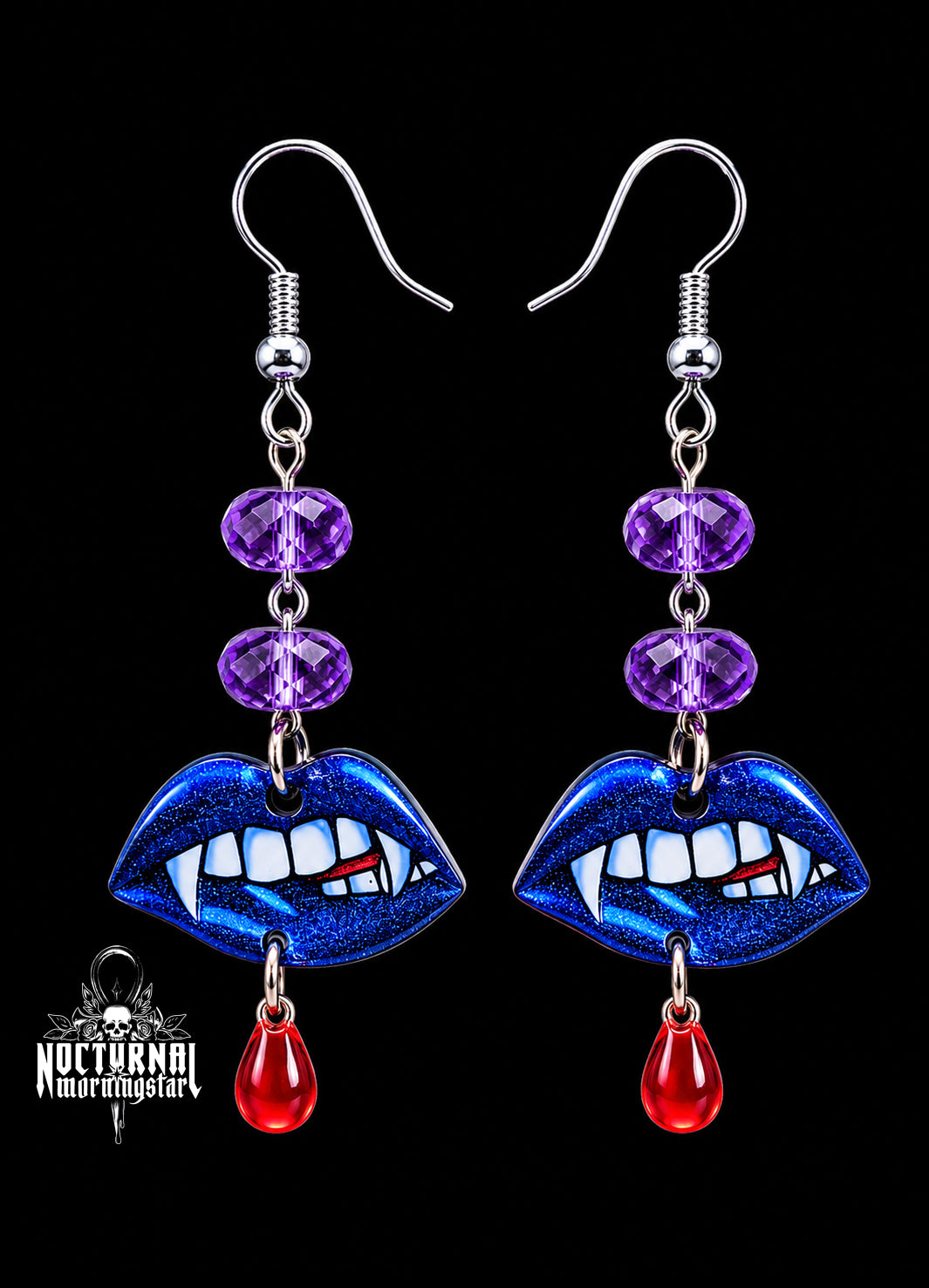 Vampire Fang Earrings