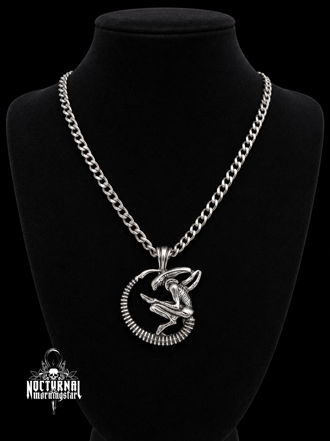 Xenomorph Pendant Necklace