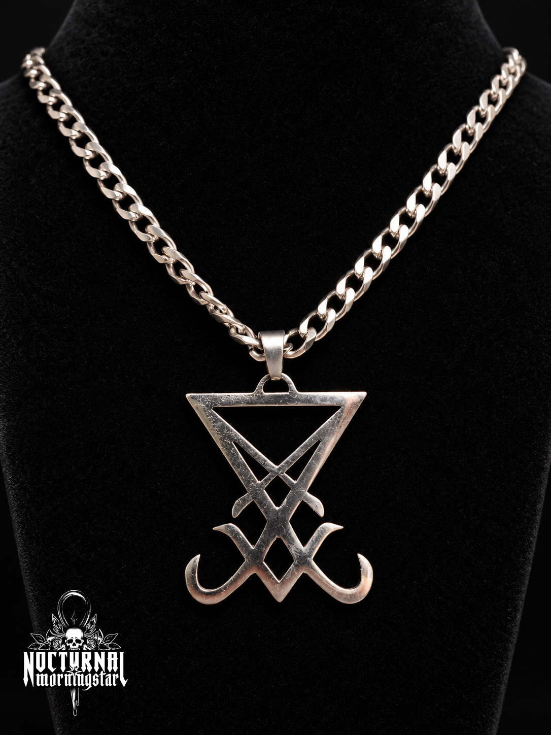 Lucifer Sigil Chain Necklace
