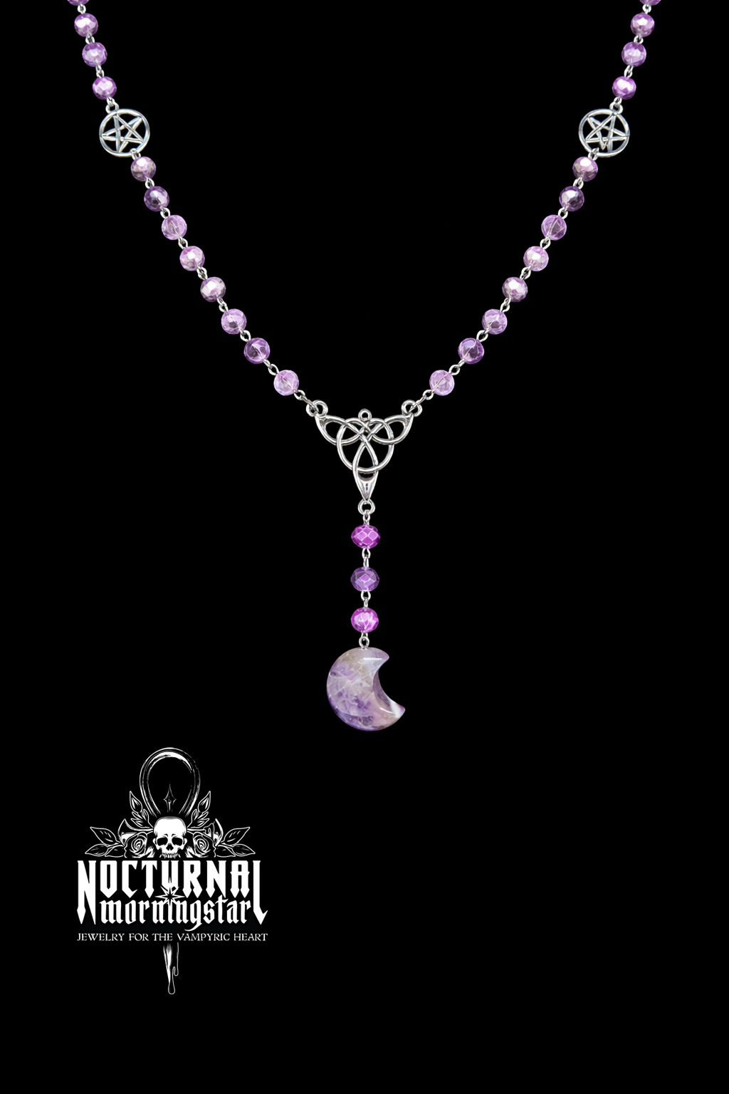 Amethyst Moon Rosary
