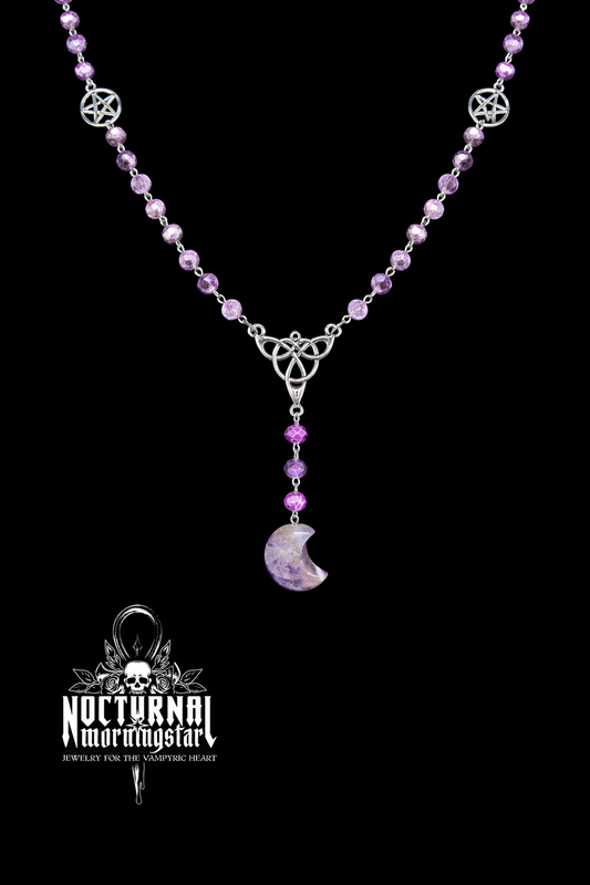 Amethyst Moon Rosary
