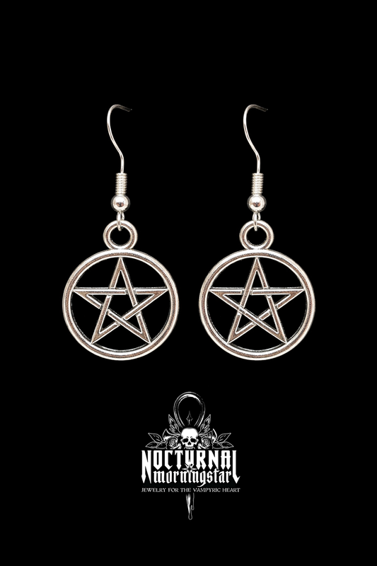 Pentacle Earrings