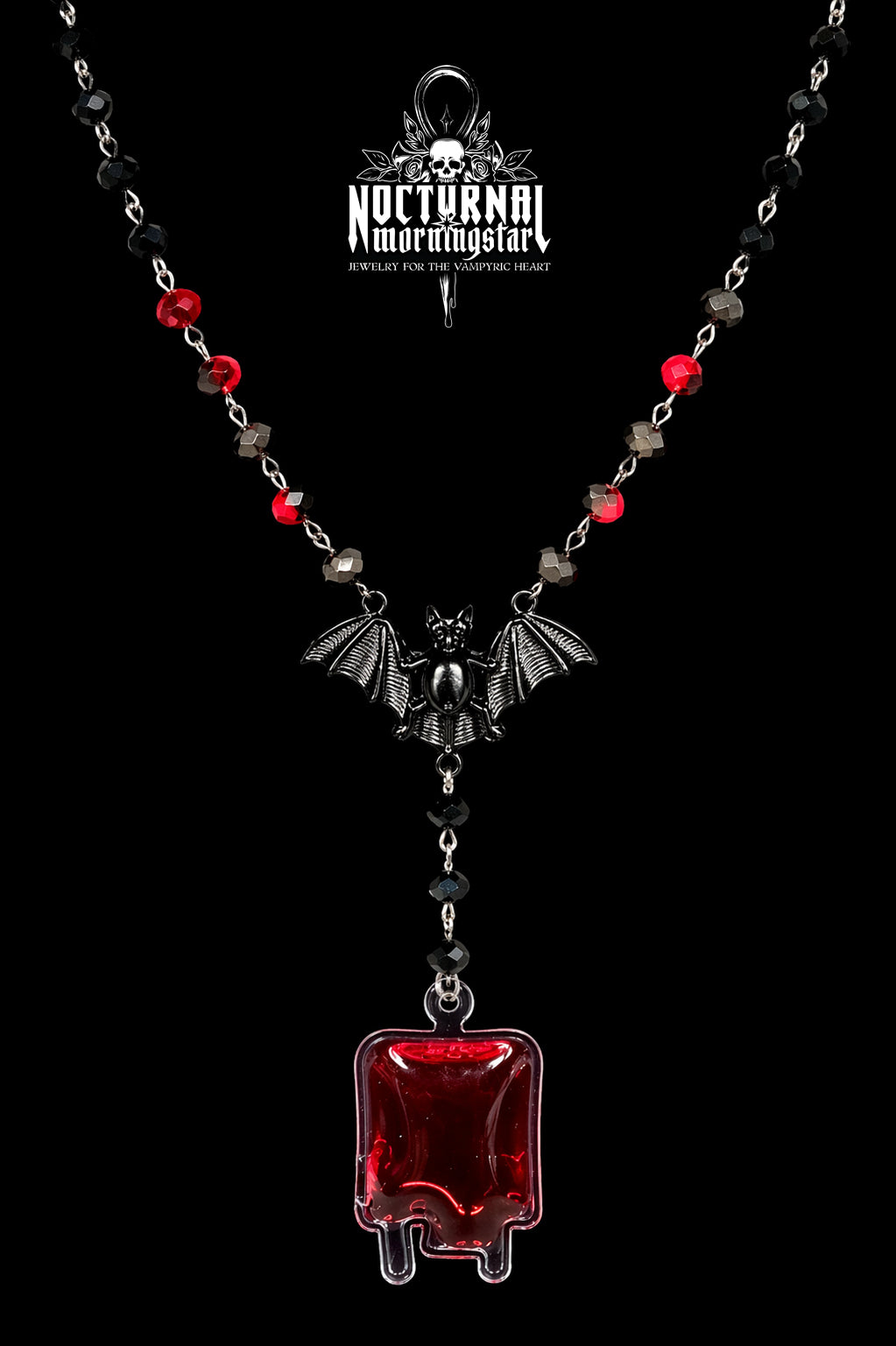 Bat with Blood Bag Rosary