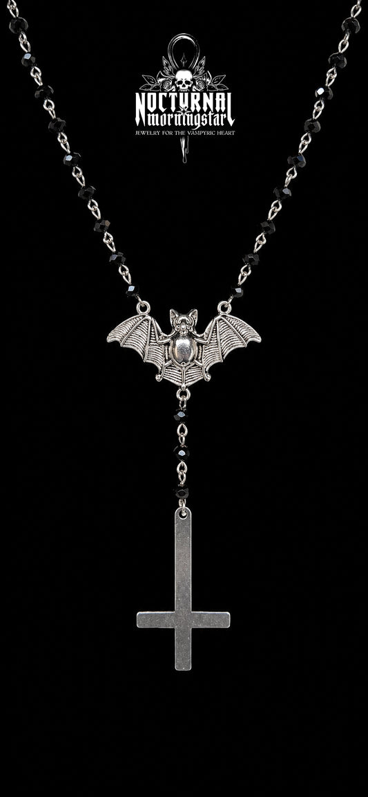 Inverted Cross Rosary