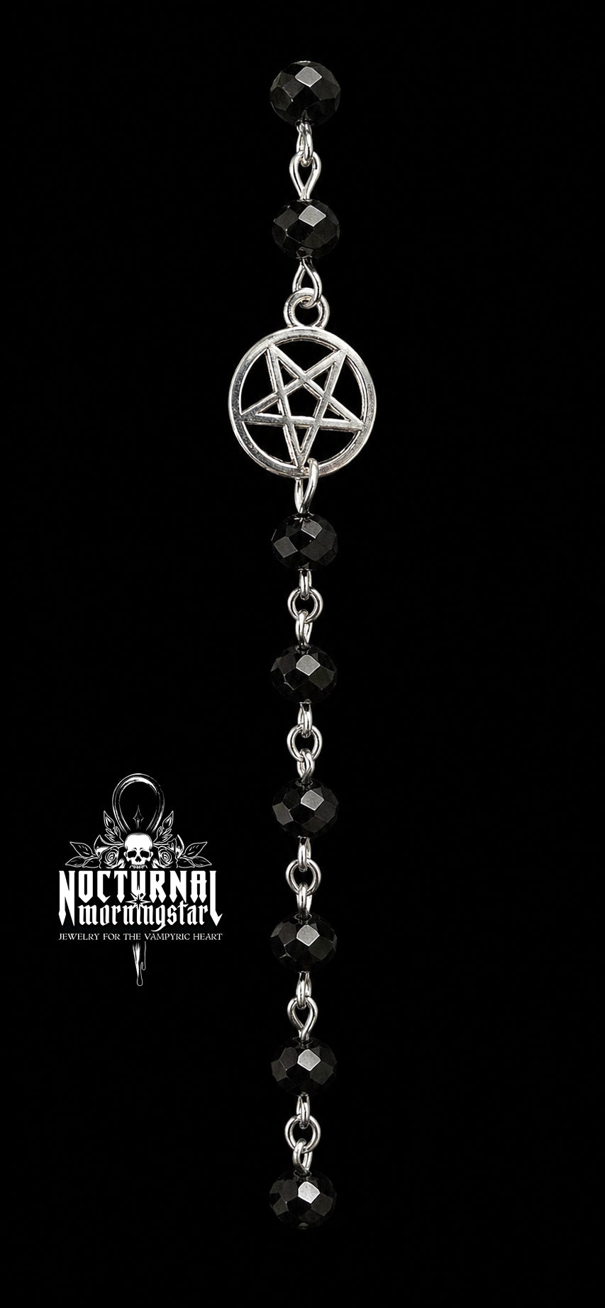 Inverted Cross Rosary
