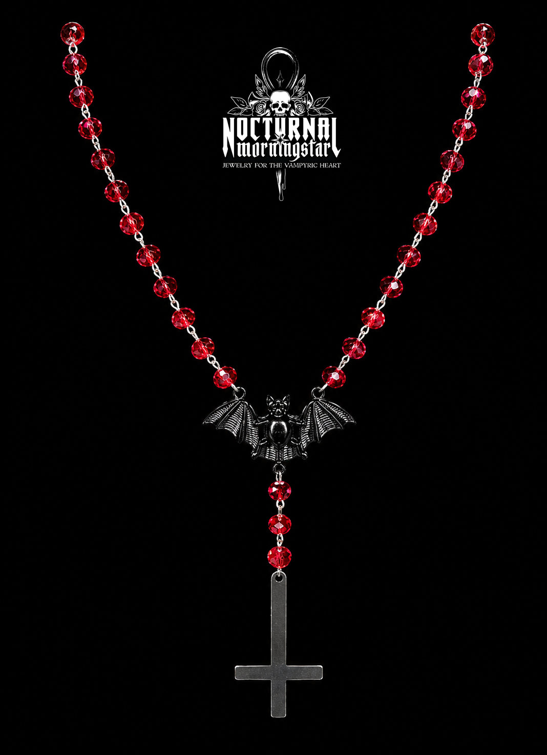 Inverted Cross Rosary